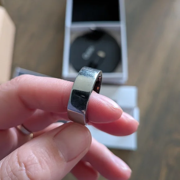 Oura Gen3 Heritage Silver, US9